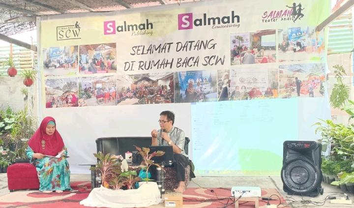 Bersama  Bambang Kariyawan, Komunitas  Literasi SCW Kembali Gelar Pelatihan Menulis Lanjutan