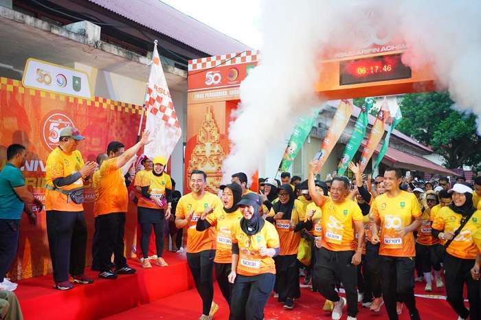 50 Tahun RSUD Darifin Achmad, Ratusan Warga Ikut Fun Run 5 Kilometer