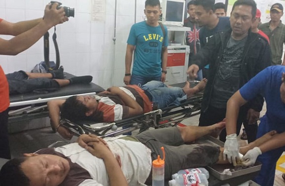 Empat  Pembobol ATM Asal Medan Terkapar Diterjang Peluru Polisi