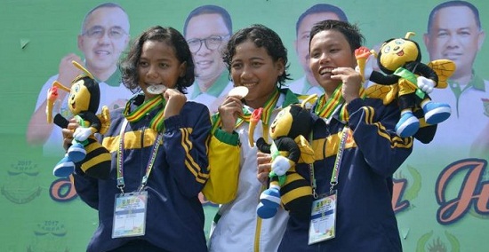 Hari Pertama, Kampar Pimpin Perolehan Medali dengan 7 Emas, 1 Perak dan 4 Perunggu