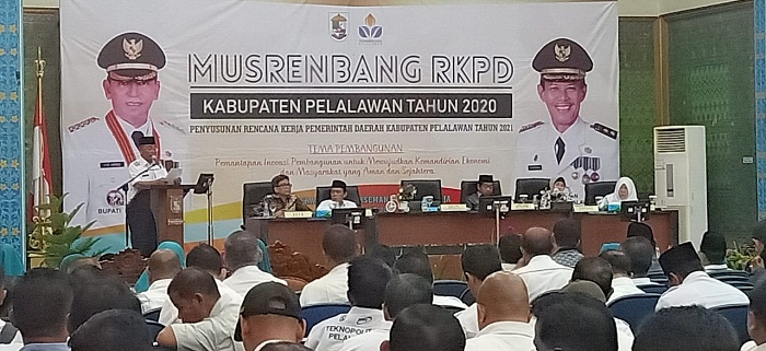 Bupati HM Harris Siap Dukung Pembangunan Jalan Tol Pekanbaru-Pelalawan