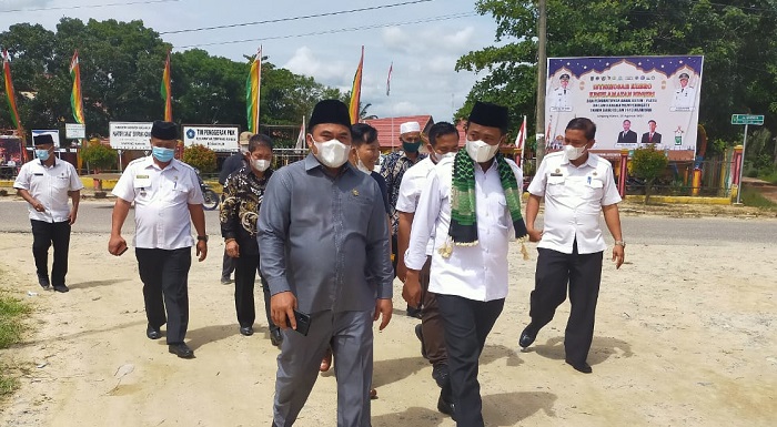 Hati Wabup Rohil Jadi Tenang Dan Tentram Saat Injak Kaki Di Simpang Kanan, Ini Penyebabnya