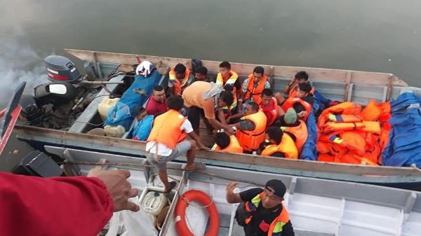 Sudah Naik Kapal, Belasan Calon  TKI  Ilegal Diamankan di Pulau Rupat Bengkalis