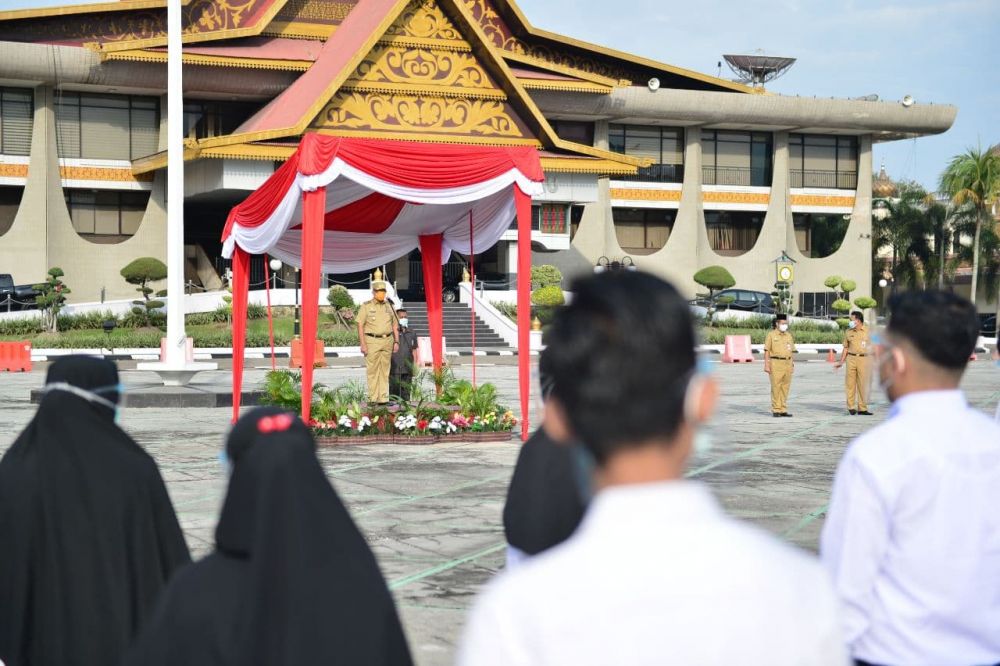 Penerima SK CPNS Formasi 2019 Pemprov Riau Diharapkan Dapat Beradaptasi Dengan Cepat