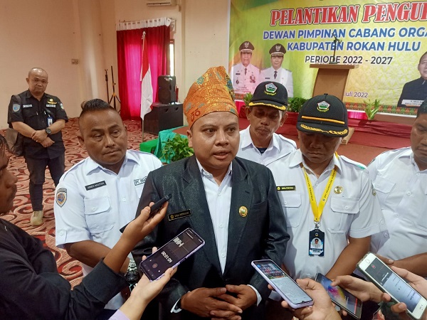 Eko Rinaldi Pimpin DPC Organda Rokan Hulu
