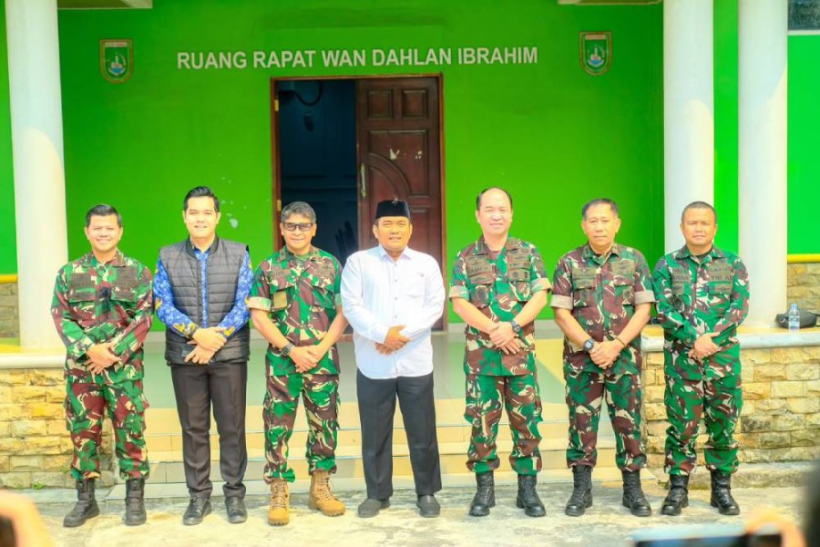 Tim Karhutla Mabes TNI Pamit dari Dumai, Wawali Sugiyarto Sampaikan Apresiasi