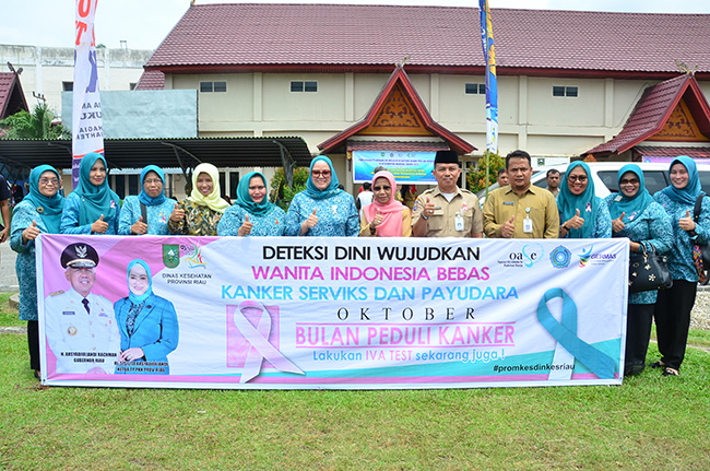 Cegah Bahaya Kanker Servics Lewat IVA Test, Bengkalis Wakili Riau ke Tingkat Nasional