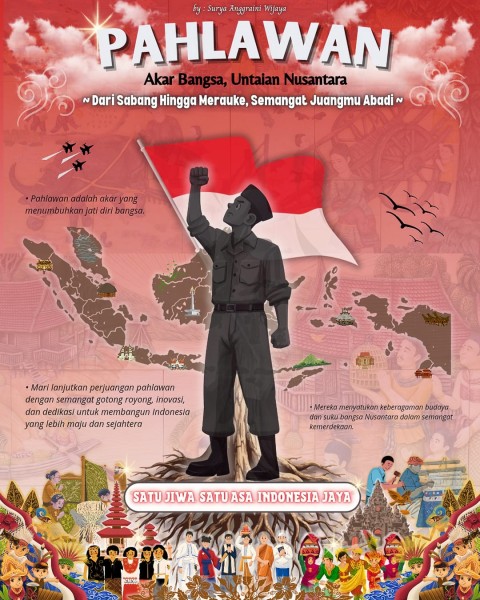 Mahasiswa FAI UIR Raih Juara 1 Lomba Poster Nasional Bertema Kepahlawanan