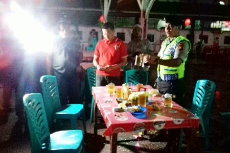 Polisi Razia Pujasera Sedap Malam, Janda-janda Berhamburan