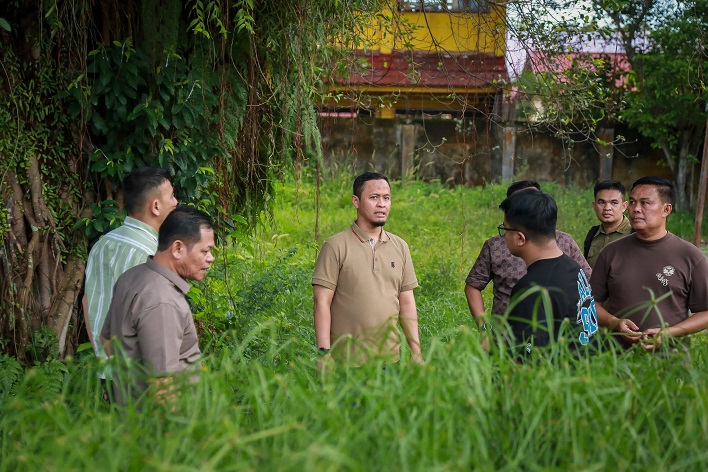 Wali Kota Pekanbaru Tinjau Aset Terbengkalai, Rencanakan Alih Fungsi Jadi Ruang Publik