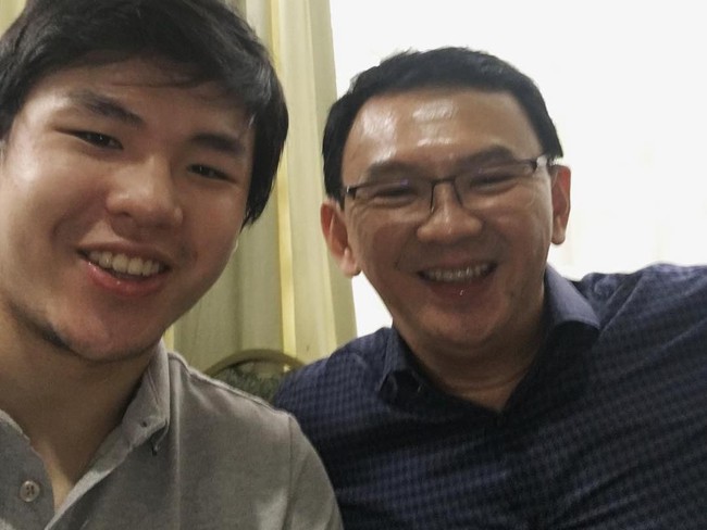 Selfie Bareng Ahok, Anak Sulung: My Dad's a Free Man!