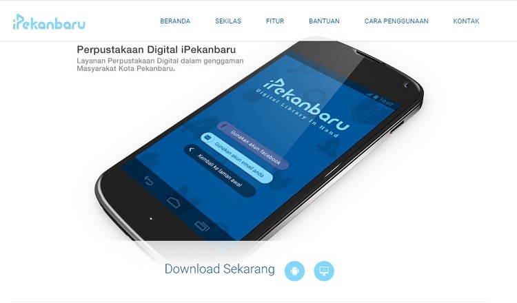 Menjelajah Koleksi Digital Perpustakaan Tenas Effendy Lewat Aplikasi iPekanbaru