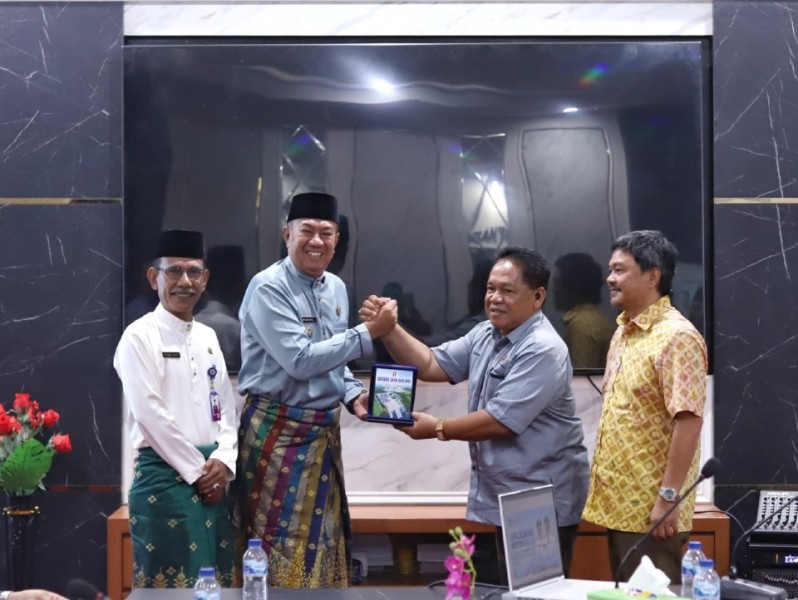 Audiensi Bersama Grisek Jaya Sdn. Bhd, Wabup Muzamil Perkenalkan Empat Komoditas Unggulan Meranti