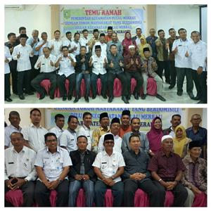 Jadi Camat, Husni Gamal Temu Ramah Bersama Tokoh Masyarakat yang berdomisili di Luar Pulau Merbau