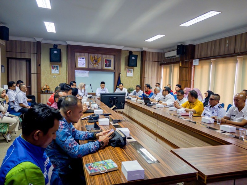 Wako H. Paisal Pimpin Rakor Penanganan Banjir, Dorong Sinergi Bersama Lintas Sektor dan Perusahaan