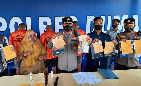 Polres Dumai Tangkap 3 Pelaku Terkait Dugaan  Pengiriman 28 Pekerja Migran ke Malaysia