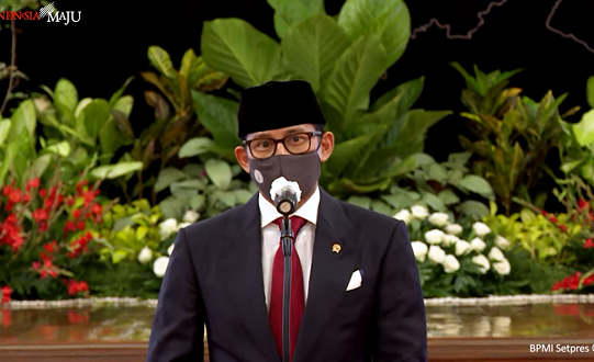 RI Tutup Pintu Semua WNA, Ini Sikap Menteri Sandiaga Uno