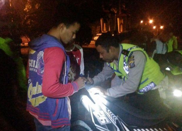 26 Remaja di Kampar Terlibat Balap Liar, Polisi Surati Sekolah