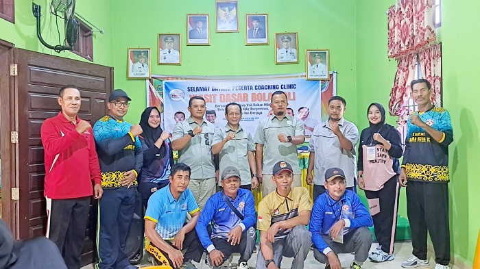 Pengkab PBVSI Rohil Gelar Pelatihan Wasit dan Pelatih Voli