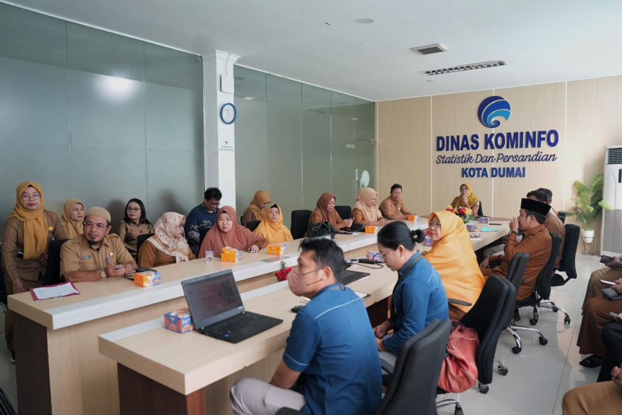 Pemko Dumai Ikuti Rapat Koordinasi Pengendalian Inflasi Bersama Kemendagri