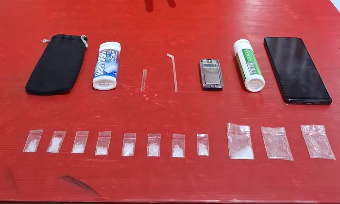 Tim Elang Polres Kuansing Amankan Pengedar Narkoba di Pulau Aro