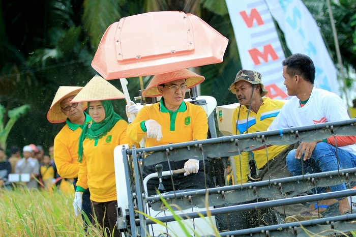 Ini Tekad Bupati Wardan Jadikan Inhil Kembali Sebagai Lumbung Beras di Riau