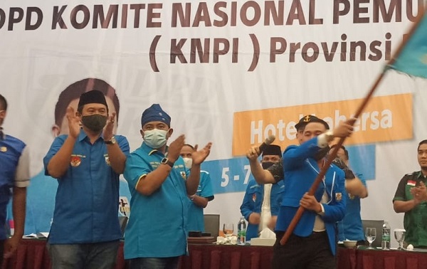 Fuad Santoso Terpilih Aklamasi Pimpin KNPI Riau