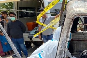 Polisi Amankan Satu Orang Terkait Kebakaran Mobil Carry dan Pemiliknya di Talang Mandau