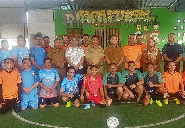 10 Tim Futsal Ikut Berlaga di Hari Bakti  PUPR Rohul ke 77