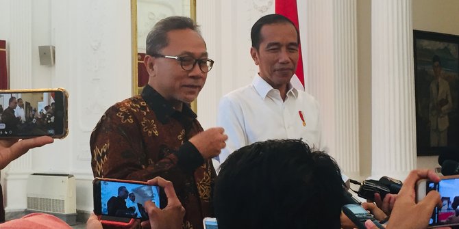 Kode 'Tutup Mulut' Zulhas  Setelah Bertemu Jokowi, PDIP: Nggak Usah  Ditafsirkan Terlalu Jauh, Mereka Sudah Lama Kenal...