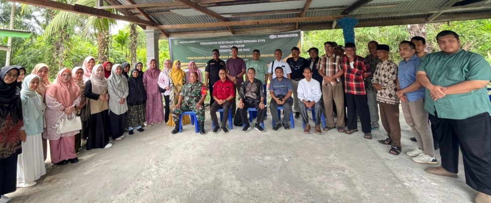Civitas Akademika FH UIR Gelar Penyuluhan Hukum, Warga Dumai Tampak Antusias