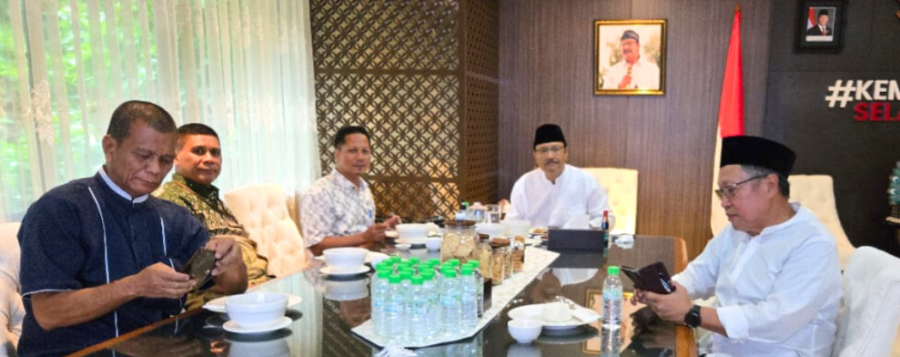 Wabup Kuansing Kunjungi Kementerian Sosial Bahas Kelanjutan Pendirian Sekolah Rakyat