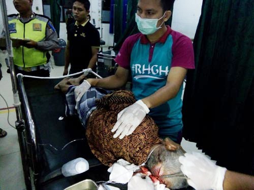 Innalillahi... Ditabrak Motor Anak Kepala Desa, Imam Masjid di Rohul Meninggal Dunia