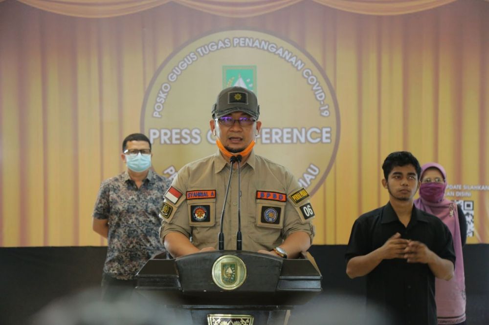 Pemprov Riau Sampaikan Usulan ke Pusat, hanya 5 Daerah Ini yang Bakal Berlakukan PSBB
