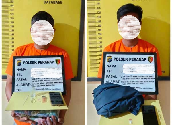 Polisi Tangkap Dua Orang Terkait Narkotika di Tempat yang Berbeda di Inhu