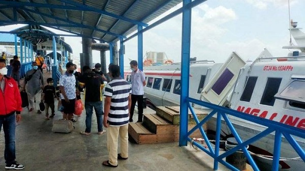 Harga BBM Naik Tiket Transportasi Laut di Selatpanjang  Ikut Naik