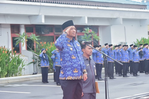 Kobarkan Bela Negara Untuk Indonesia Maju, Wabup Pimpin Upacara Hari Bela Negara