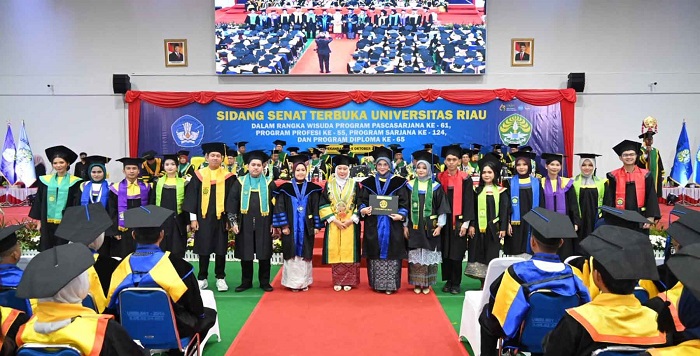 Berdampak untuk Negeri, Unri Wisuda 3.057 Lulusan