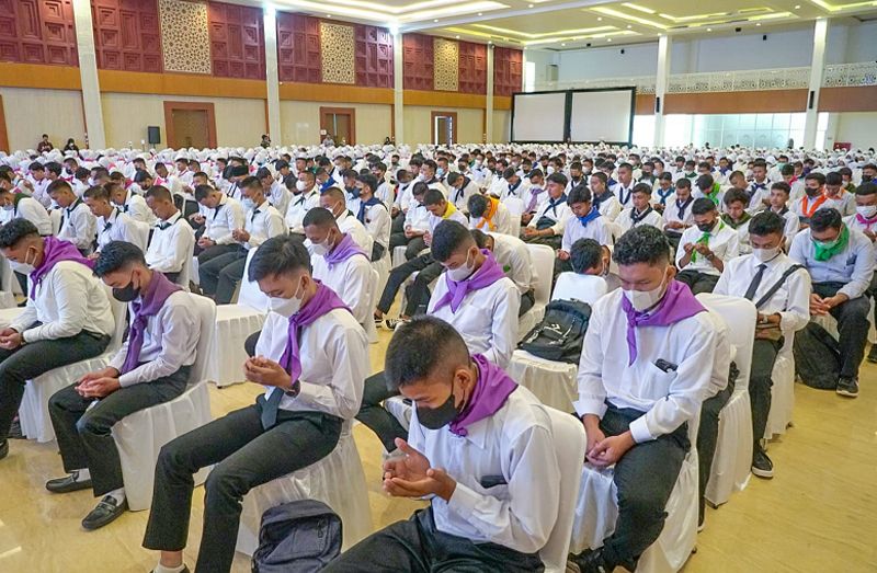 Usung Tema 'Born to be Rabbani Generation in 5.0 Era', 812 Mahasiswa Baru Univrab Ikut PKKMB