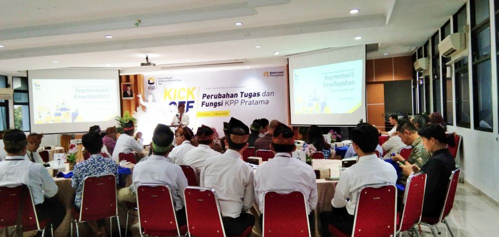 DJP Riau Sosialisasikan Perubahan Tugas dan Fungsi Kantor Pelayanan Pajak Pratama