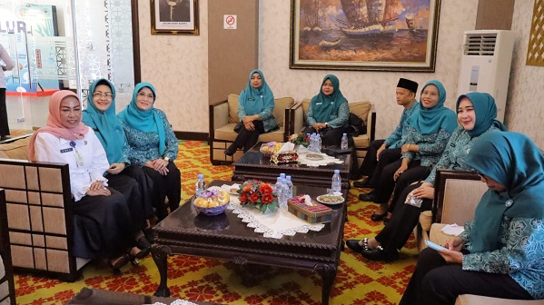 Ketua TP PKK Rohil Hadiri Pelaksanaan Advokasi dan Sosialiasi Imunisasi Zero Dose di Kabupaten Siak