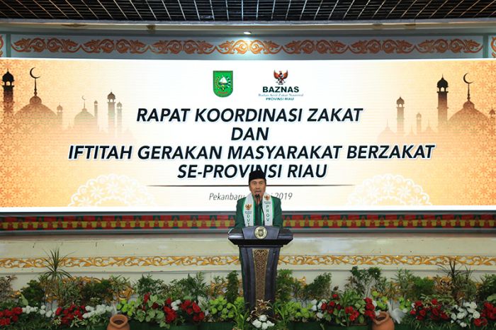 Gubri Sampaikan Program Zakat Komitmen Prioritasnya