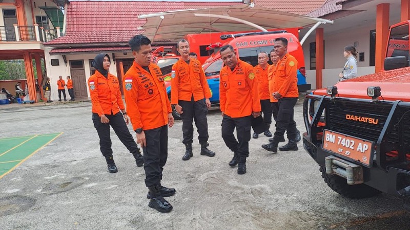 Kepala Basarnas Cek Peralatan Kantor Basarnas Pekanbaru