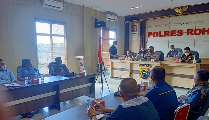 Mediasi Bongkar Muat F-SPTI dan F-PPP di Polres Rohul Tidak Mencapai Kesepakatan