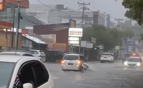 Curah Hujan Tinggi, Warga Dihimbau Tingkatkan Kewaspadaan
