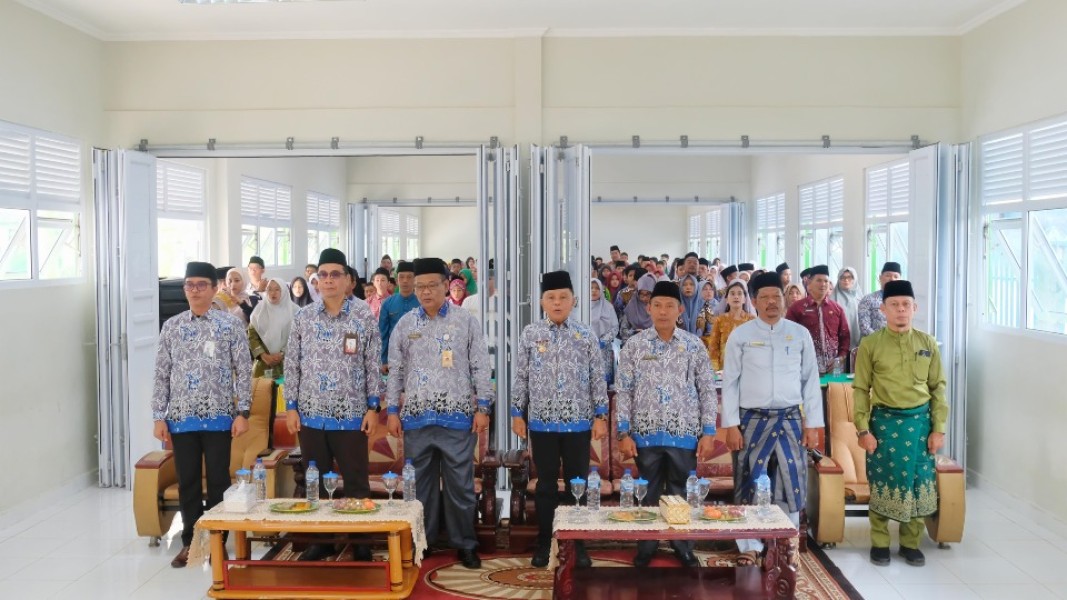 Bupati H. Asmar Buka Olimpiade Madrasah Indonesia (OMI) Kemenag Tahun 2026, Ajak Siswa Berinovasi Integrasikan Sains, Teknologi dengan Nilai-Nilai Islam