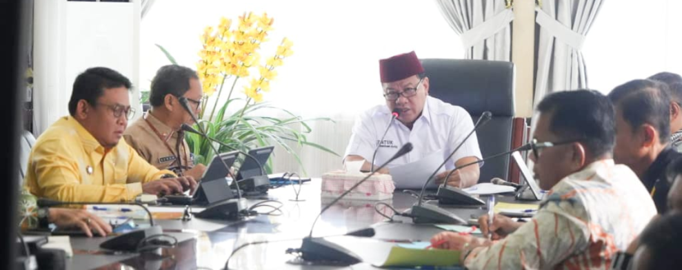 Bupati Kuansing Pimpin Rakor Percepatan PAD, Tekankan Optimalisasi dan Inovasi OPD