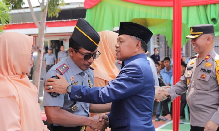 Sertijab Kalapas Selatpajang, Ini Harapan Bupati Meranti...