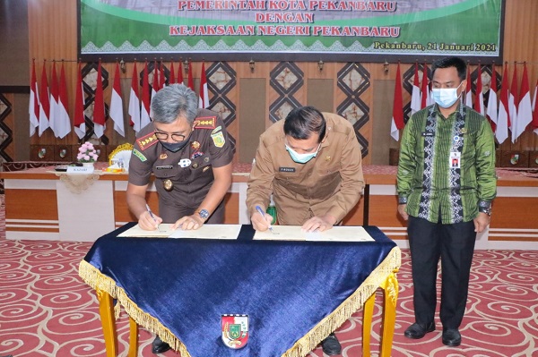 Pemko Pekanbaru dan Kejari Jalin Kerjasama di Berbagai Bidang