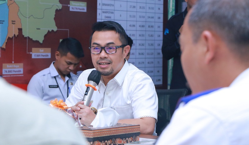 Desk Pilkada Pekanbaru Bahas Sejumlah Permasalahan Jelang Pilkada Serentak